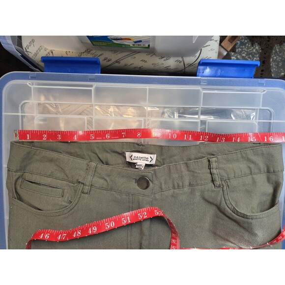 Nanette Lepore Women's Stretch Pants, Green Olive, Size 12 - Picture 6 of 8